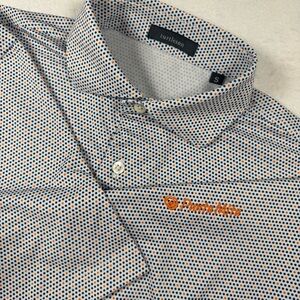 Turtleson‎ Men’s Small Micro‑Dot Polo w/ Punta Mita Embroidery